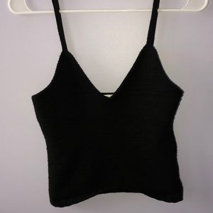black tank top